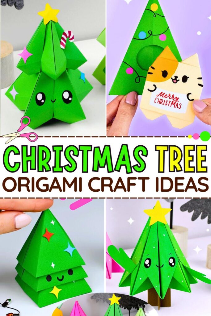 5 Origami Christmas Tree Crafts