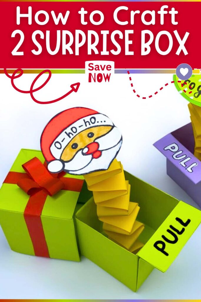 Christmas Surprise Box Craft
