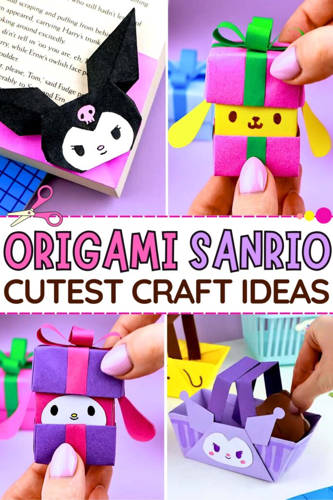 Cute Origami Sanrio Crafts (5 Ideas for Gifting)