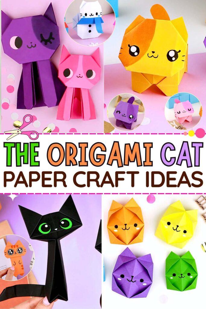 How to Craft Origami Cat (6 Cute Ideas)