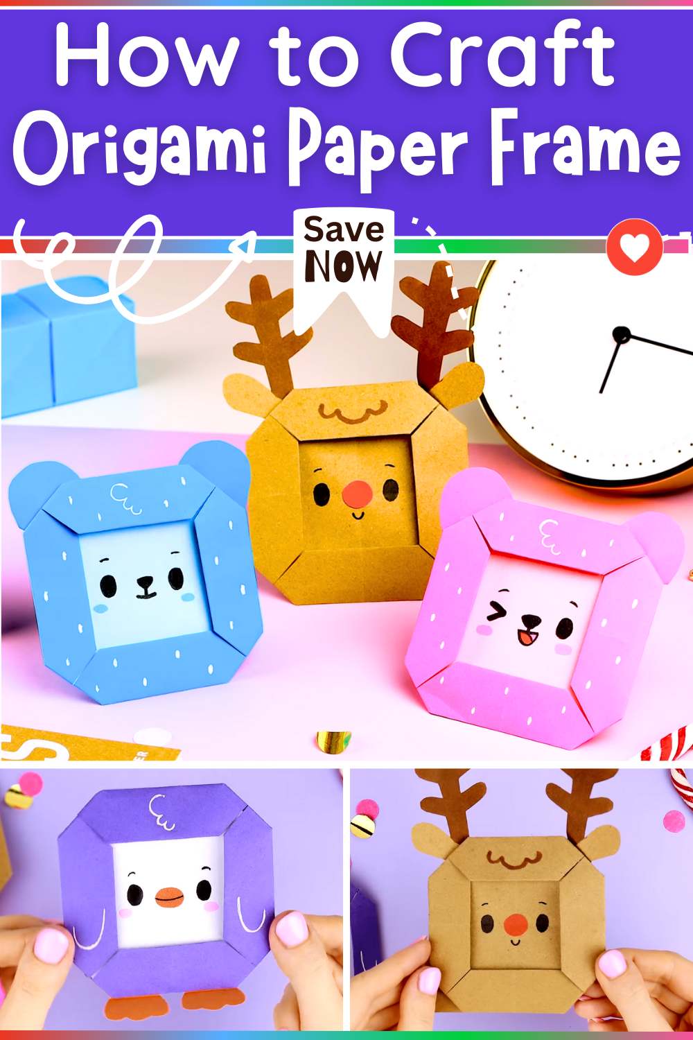 How to Craft Origami Paper Frames