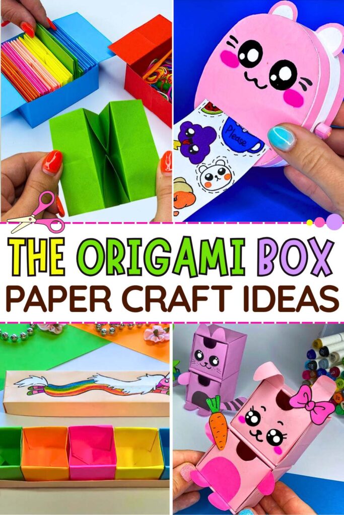 How to Make Origami Box (6 Box Craft Ideas)