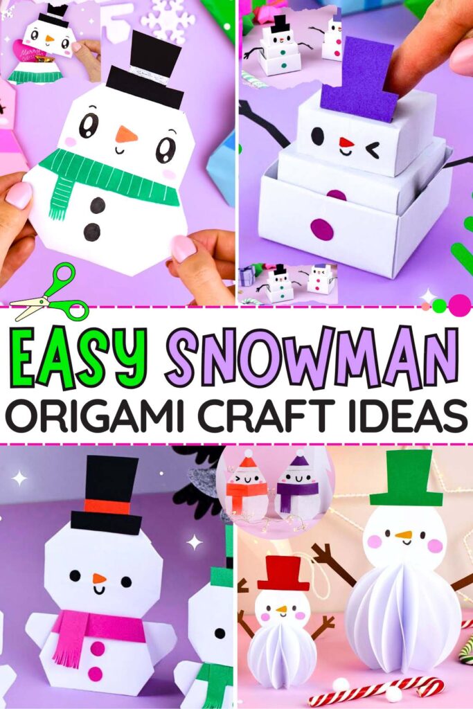 How to Make Origami Snowman (5 Cute Ideas)