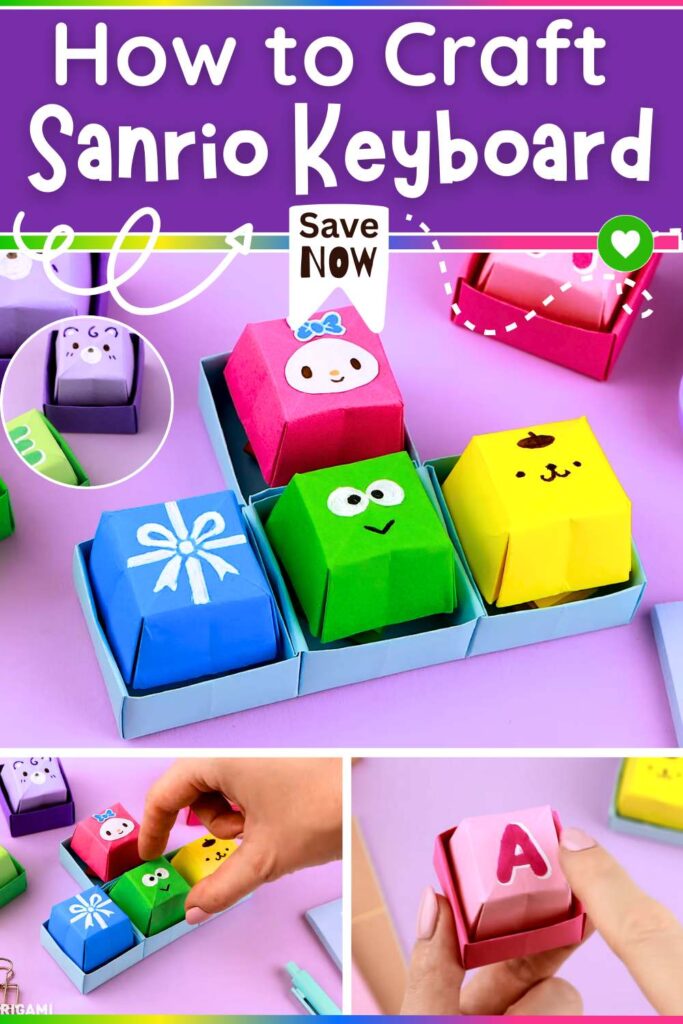 Origami Sanrio Keyboard Toy