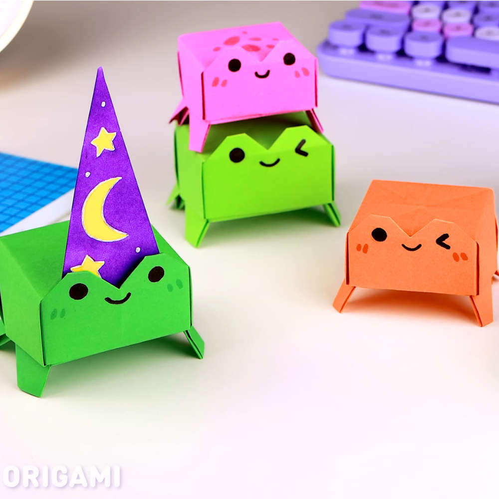 Frogs Origami