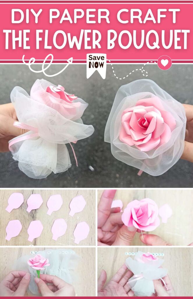 DIY PAPER CRAFT The Flower Bouquet (1)
