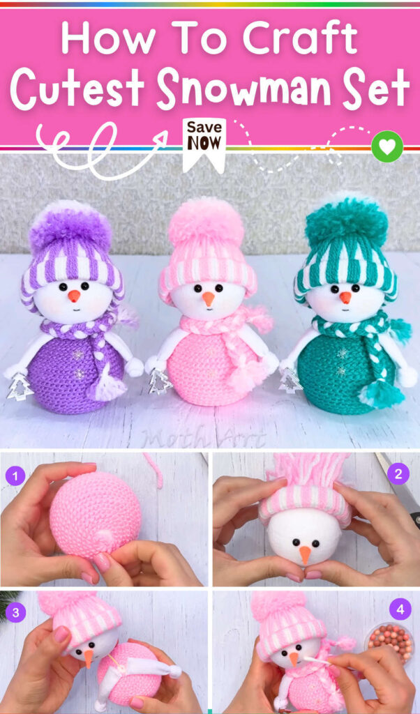 How To Craft Cutest Snowman Set
