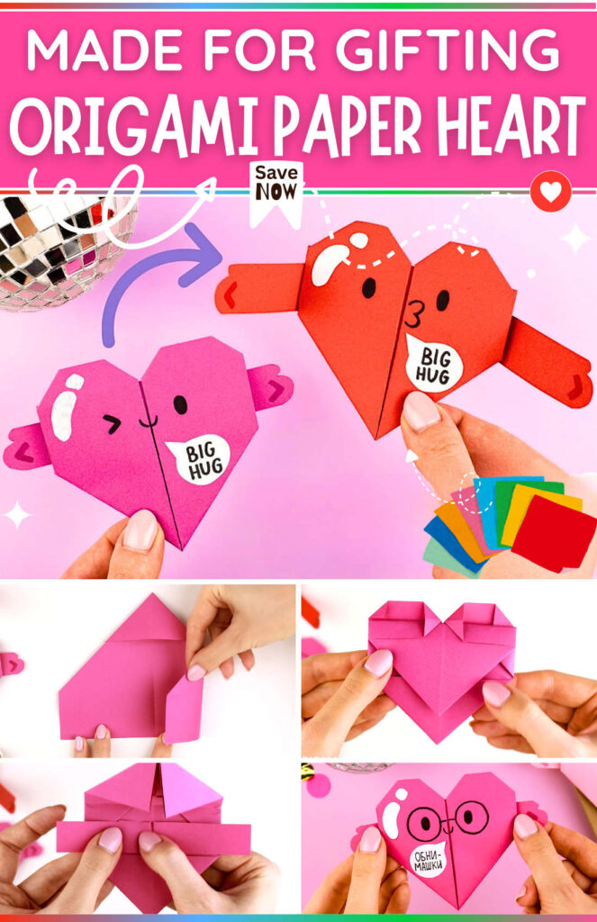 MADE FOR GIFTING Origami Paper Heart