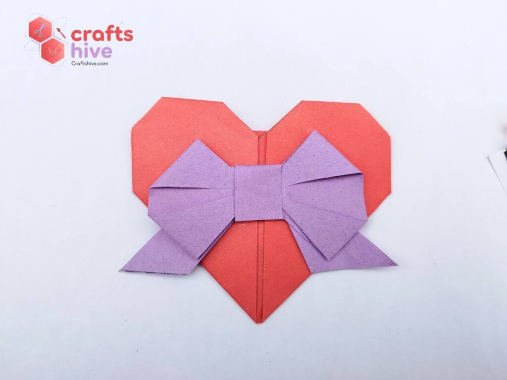 How to Make this Heart with a Bow 