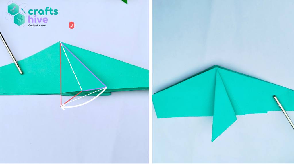 Step #11 Fold the Fins