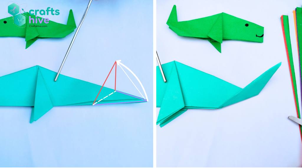 Step #12 Fold the Tail