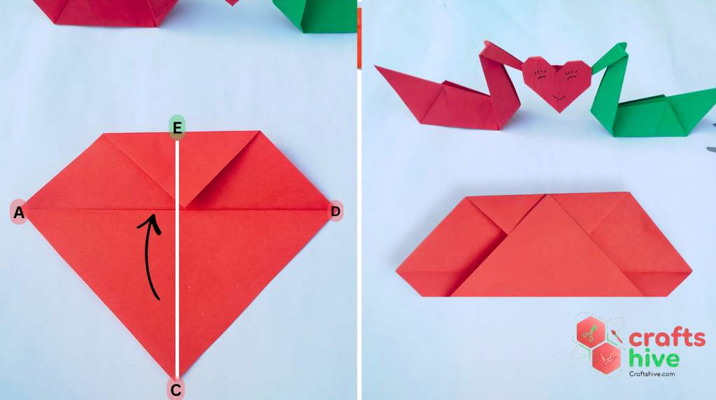 Step #2 of Making the Heart Main Heart Shape 2