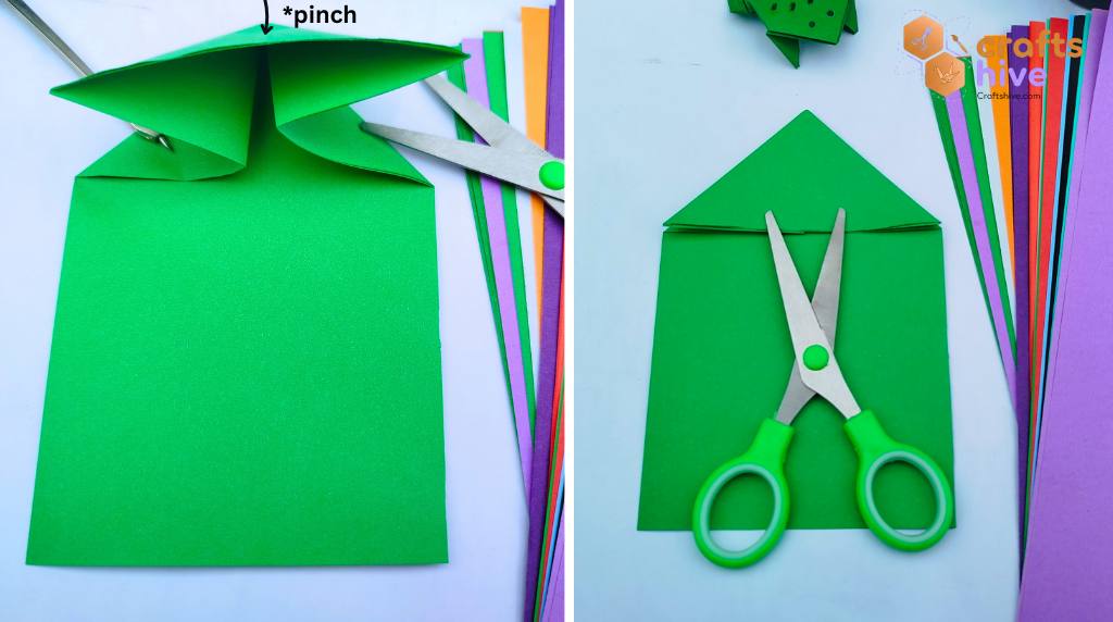 Step #3 Collapsing into The Base 