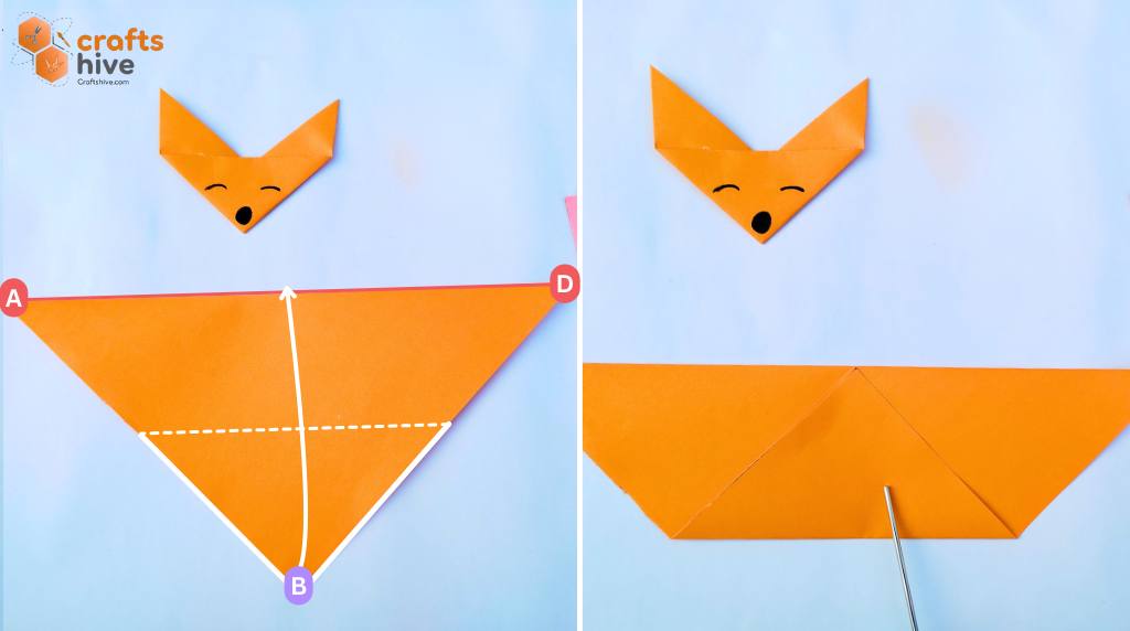 Step #3 Fold for the Head 