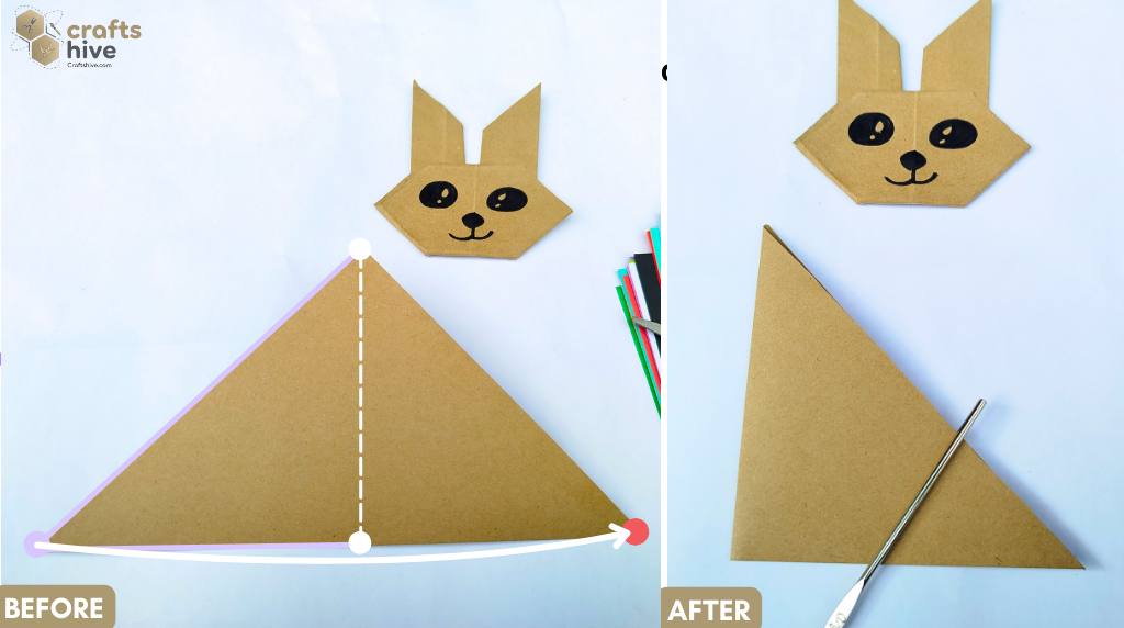 Step #3 Fold in Half 