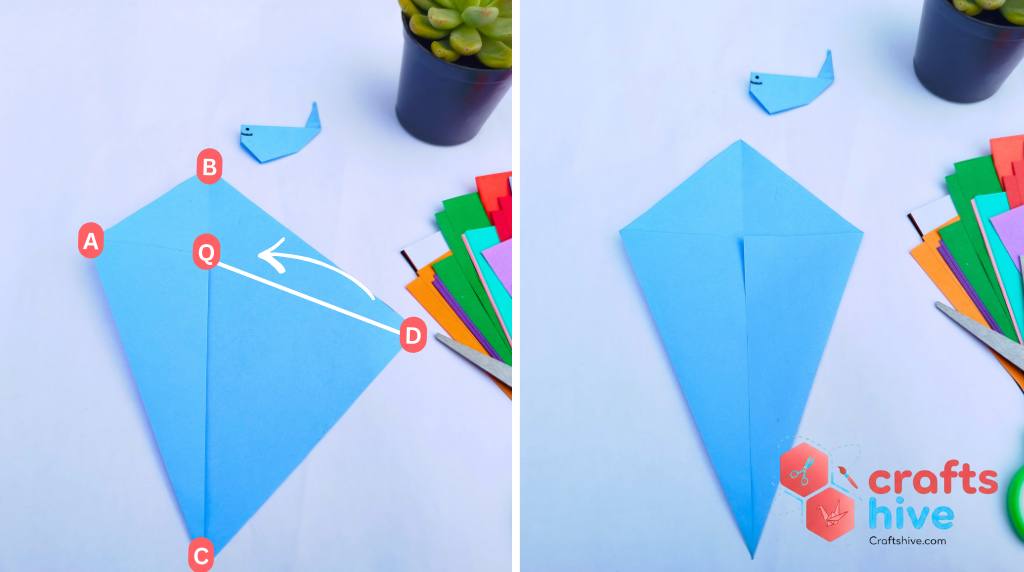 Step #3 Make Kite Folds 2