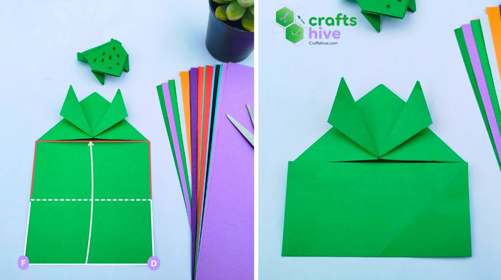 Step #4 Bottom Quarter Fold 