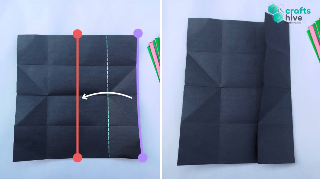 Step #4 Folds for the Sides  1