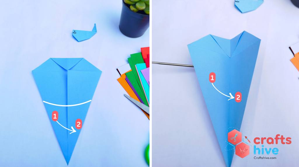 Step #5 Fold Inside in Half 