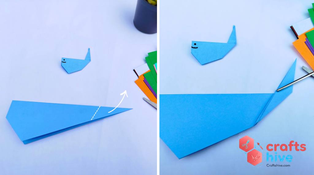 Step #5 Fold the Tail 