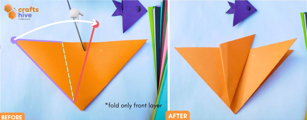 Step #5 Fold the Tail  2