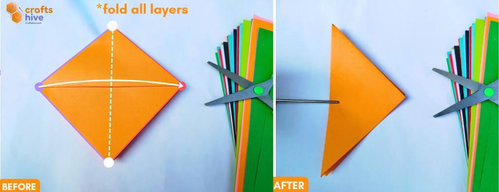 Step #6 Fold in Half