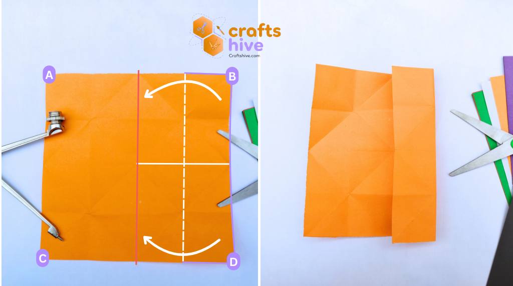 Step #6 Make Quarter Folds