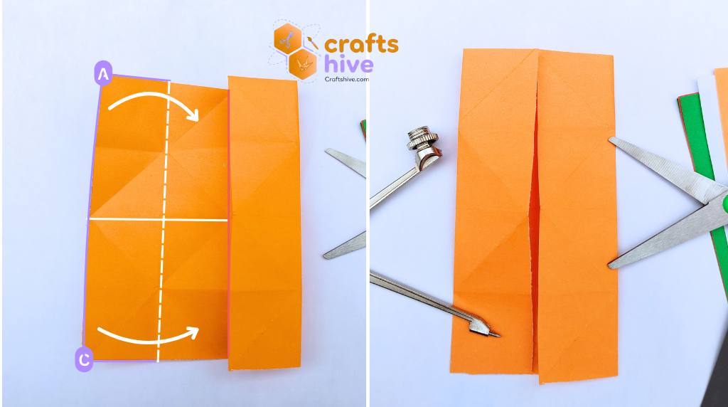 Step #6 Make Quarter Folds 2