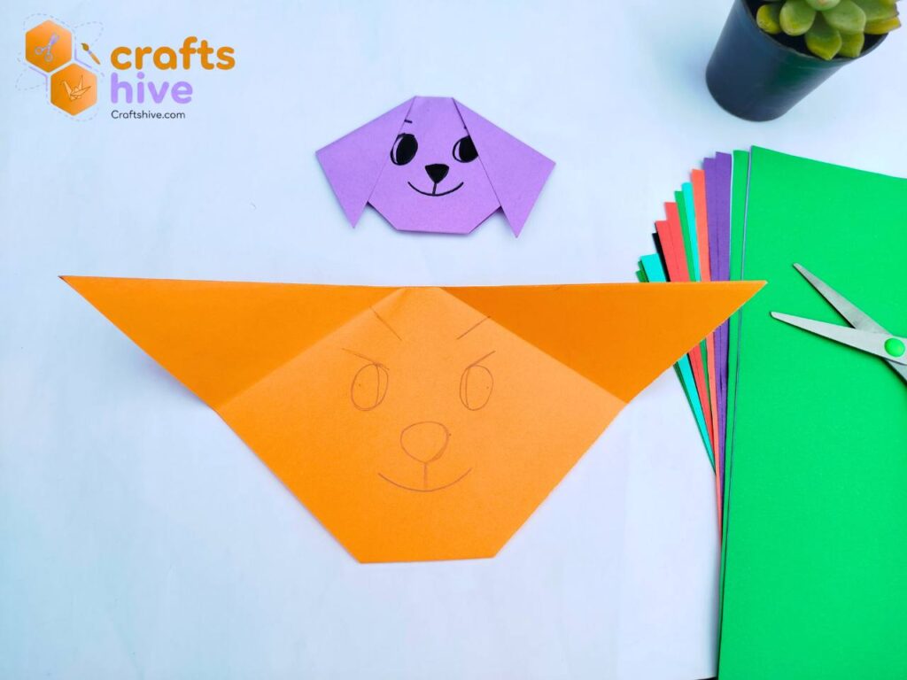 Step #6 Puppy Face Drawing 