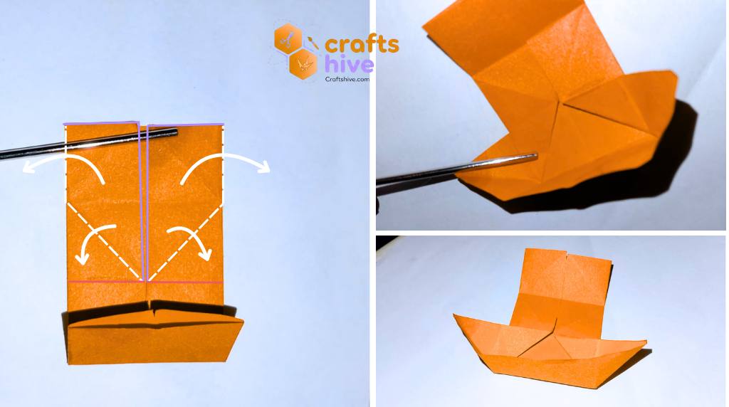 Step #8 Fold the Wings