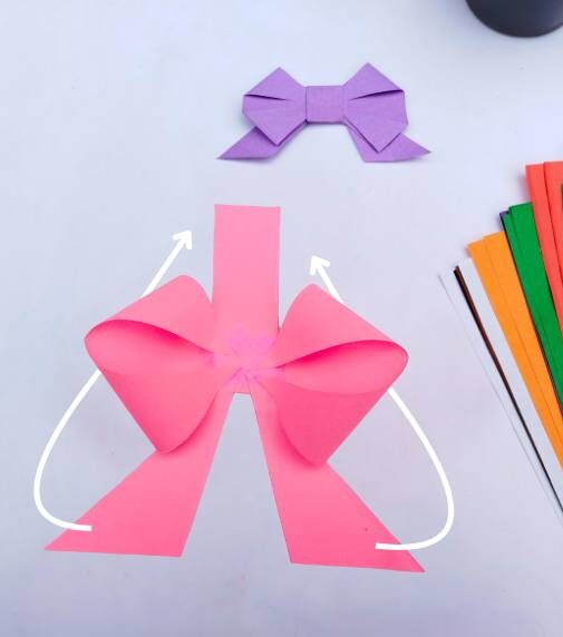 Step #8 Settle the Tails Back Side 