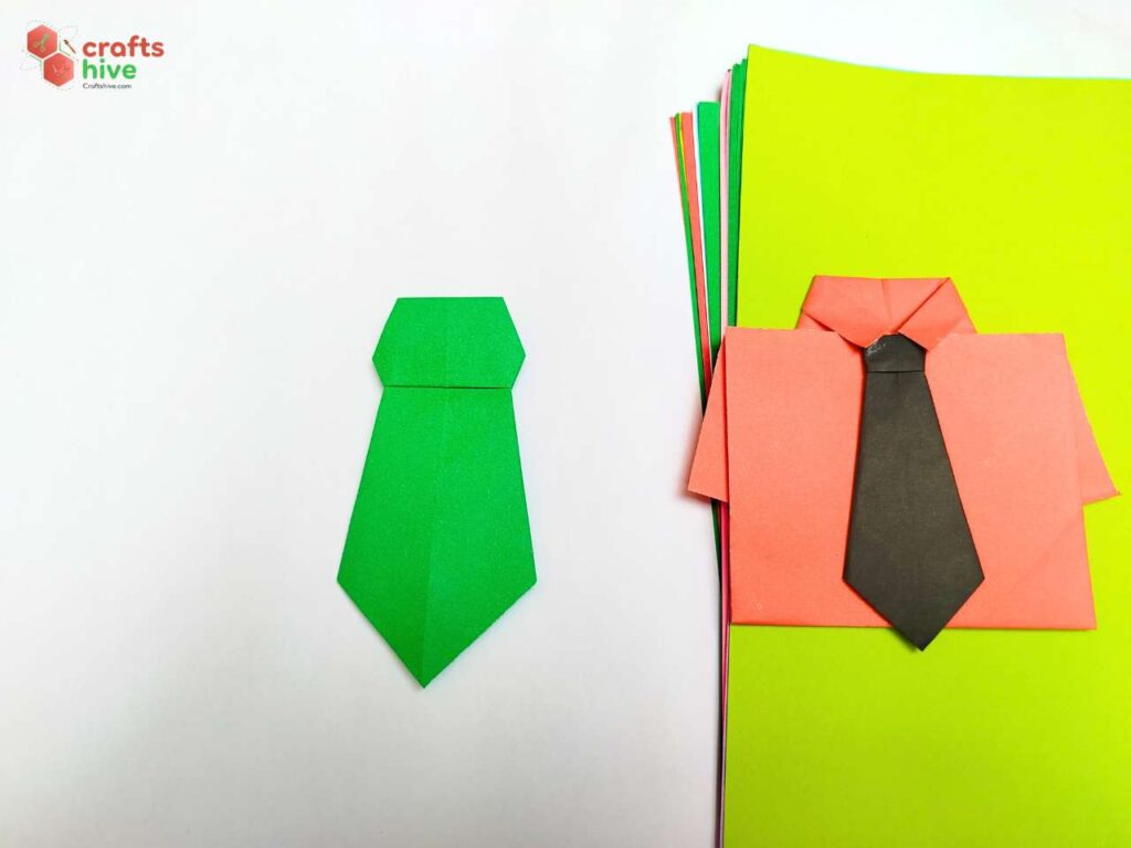 Origami Neck Tie for Uniform Origami (2)