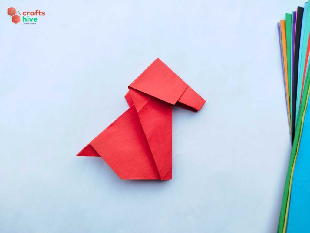 Origami Puppy finished
