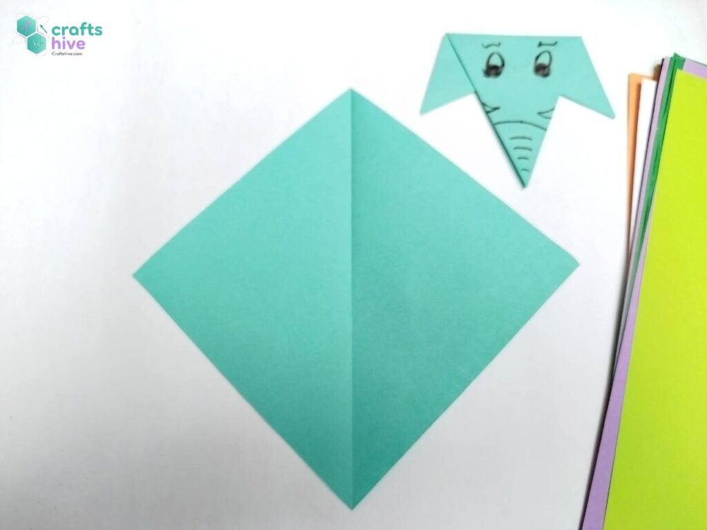 Step #1 Diagonal Crease (2)