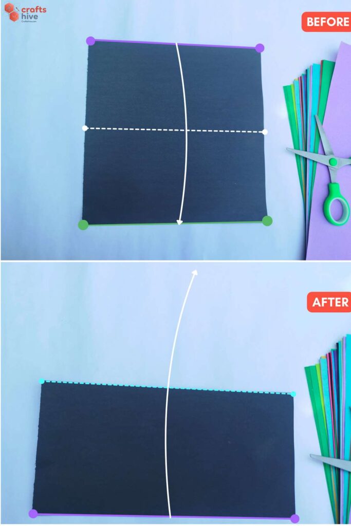 Step #1 Horizontal Crease (2)