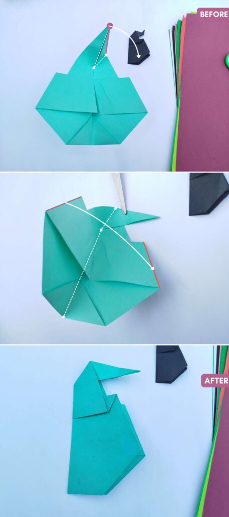 Step #10 Inside Reverse Fold