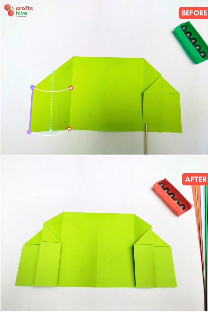 Step #11 Half Quarter Folds (2)