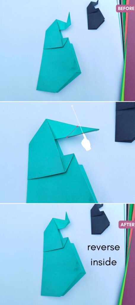 Step #12 Inside Reverse Fold