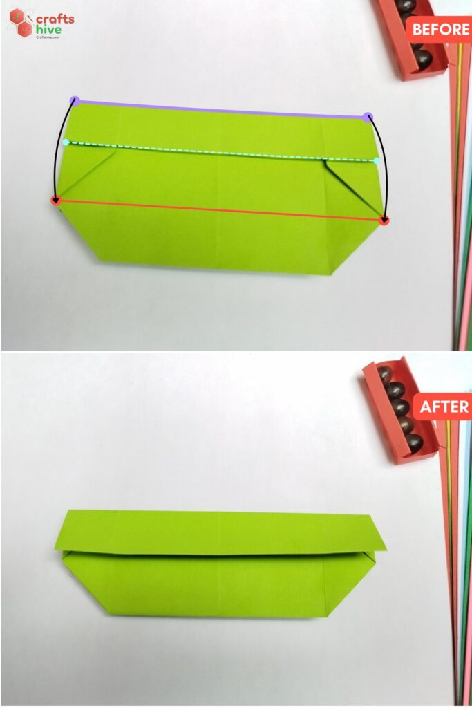 Step #14 Folds for the Box Flaps (1)