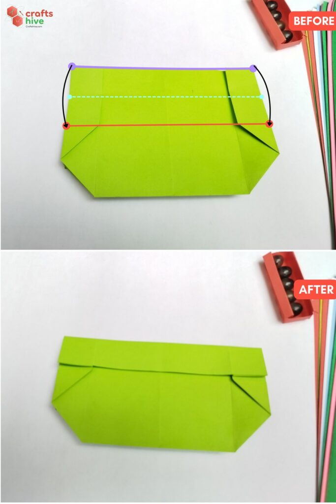 Step #14 Folds for the Box Flaps (4)