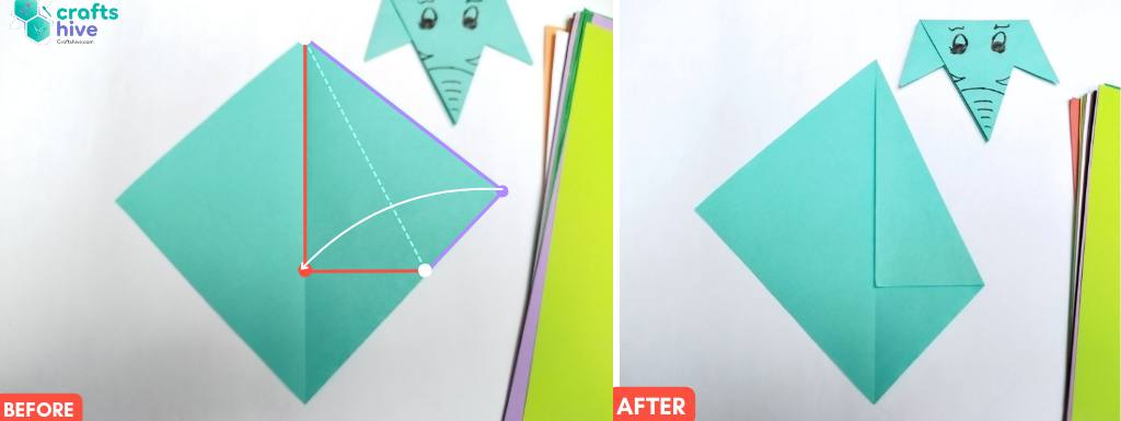 Step #2 The Kite Folds