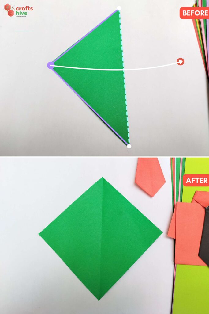 Step #2 Unfold