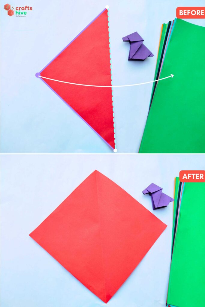 Step #2Unfold