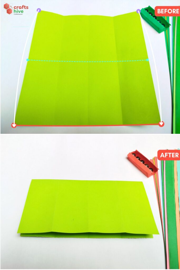 Step #5 Half-Fold