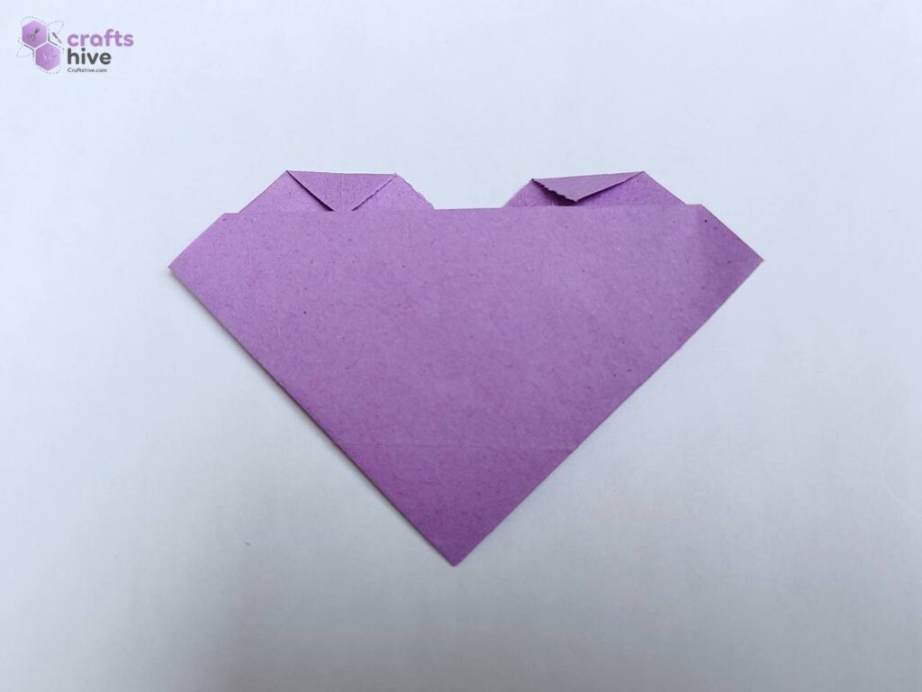 Step #6 Fold the Top Corners