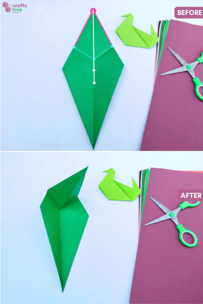 Step #7 Inside Reverse Fold  (2)