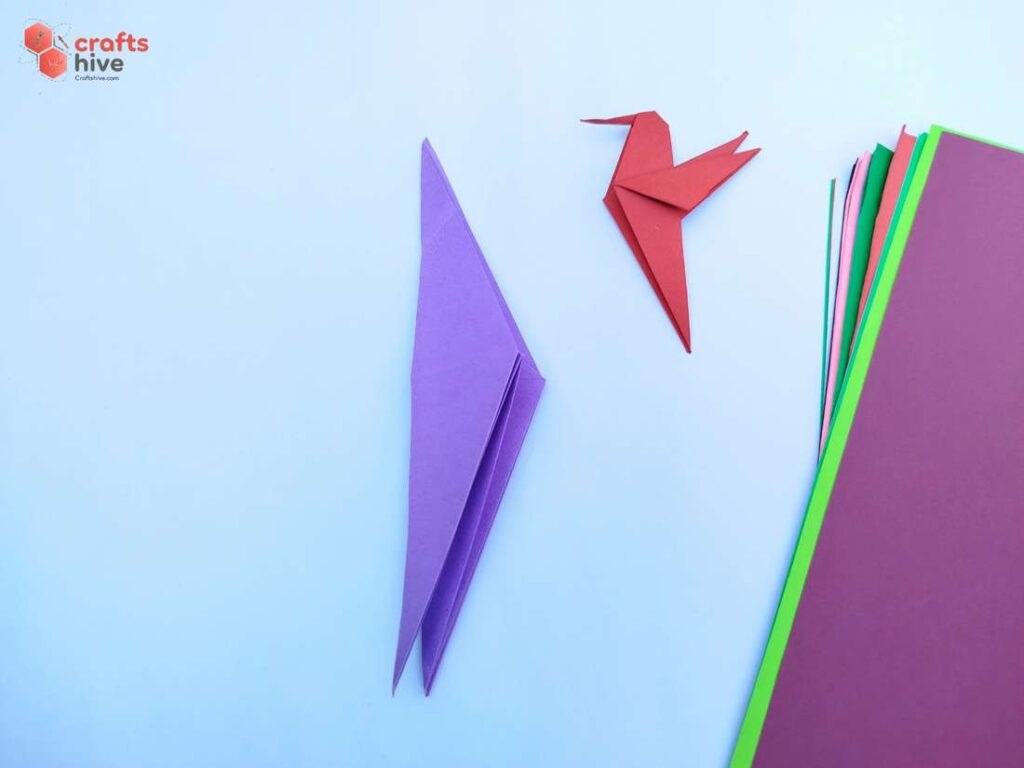 fold origami bird (3)