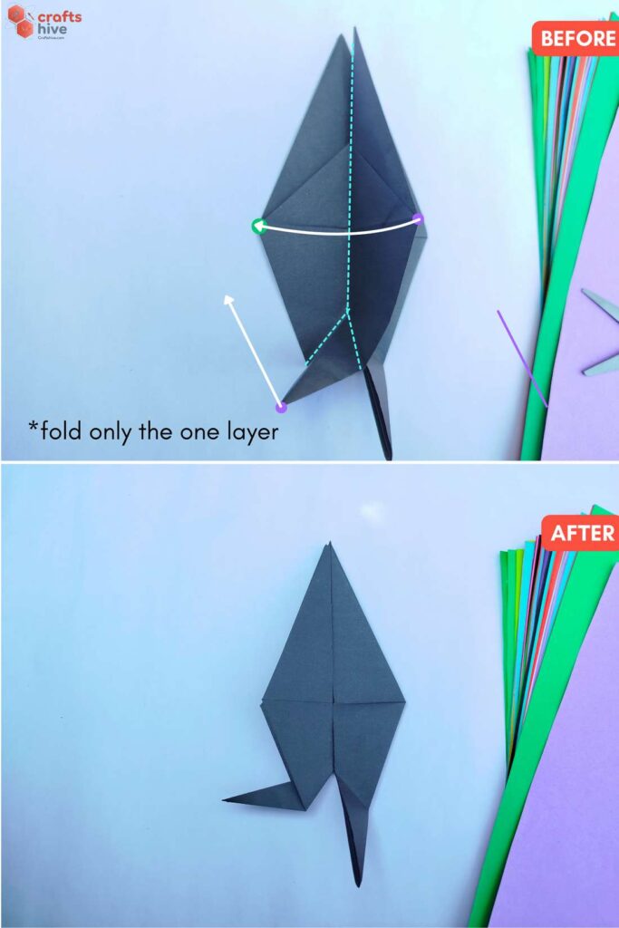 Step #18: Fold in Half