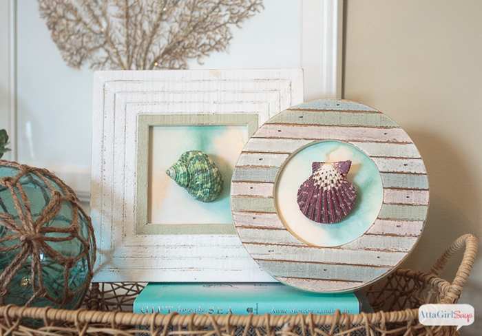 Simple seashell artwork