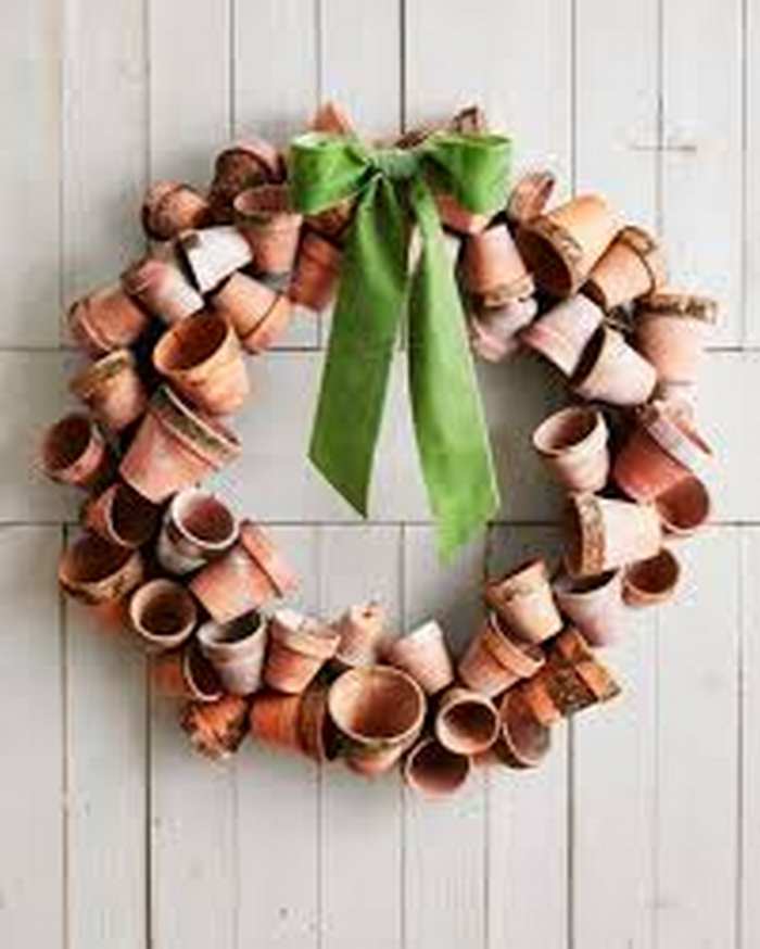 DIY terra-cotta wreath tutorial